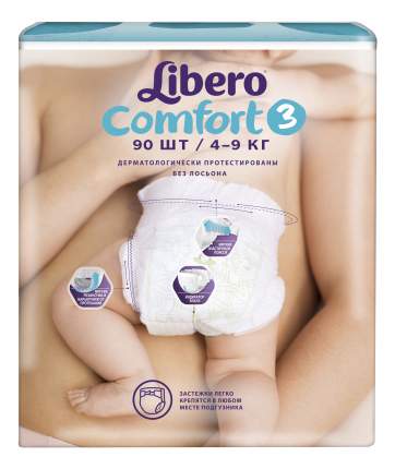 Подгузники Libero Comfort Size 3 (4-9кг), 90 шт.