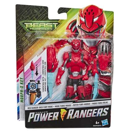 Фигурка Hasbro Power Rangers Красный Рейнджер с боевым ключом