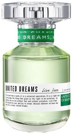 Туалетная вода Benetton United Dreams Live Free 50 мл