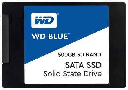 SSD диск WD Blue 500ГБ (WDS500G2B0A)
