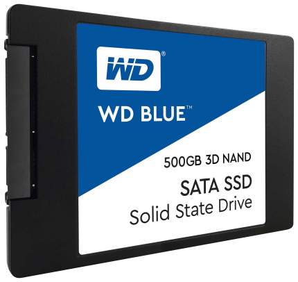 SSD диск WD Blue 500ГБ (WDS500G2B0A)