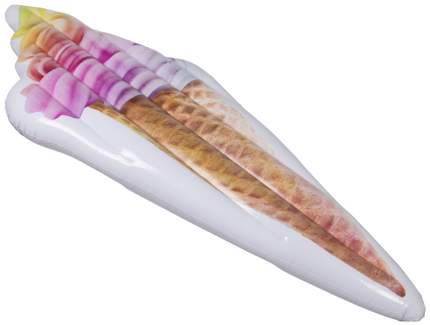 Матрац надувной в виде разноцветного мороженого (206*88*20 см)