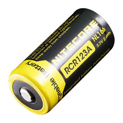 Аккумуляторная батарея Nitecore NL166 RCR123/16340 1 шт