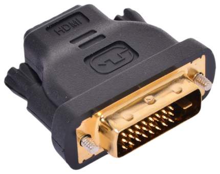Переходник VCOM HDMI-DVI, F-M Black (VAD7818)