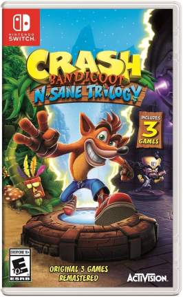 Игра Crash Bandicoot Nsane Trilogy для Nintendo Switch