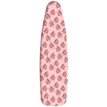 Чехол для гладильной доски жаропрочный Hausmann 52x140см, розовый