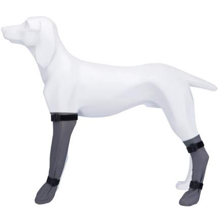 Защитный носок для собак Trixie, серый, M: 8 см/35 см