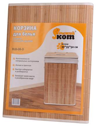 Корзина для белья Рыжий кот 312139 напольная