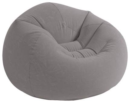 Надувное кресло Intex Beanless Bag Chair 68579 Серый