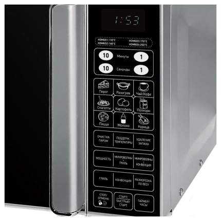 Микроволновая печь с грилем и конвекцией BBK 23MWC-982S/SB-M grey/black