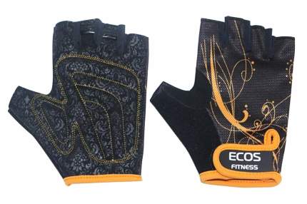 Перчатки для фитнеса и тяжелой атлетики Ecos SB-16-1743, черный, S