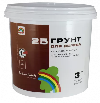 «Радуга» — акриловая пропитка с прекрасным соотношением цены и качества, которая хорошо укрепляет поверхность и стабилизирует  ...