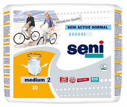 Подгузники для взрослых SENI Active Normal Medium, 10 шт.