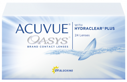 Контактные линзы Acuvue Oasys with Hydraclear Plus R 8.4 24 шт.