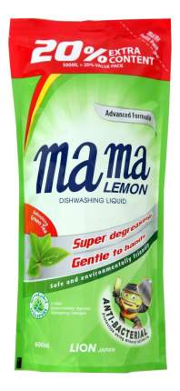 Гель для мытья посуды Mama Lemon Green Tea Fragrance зеленый чай антибактериальный 600 мл