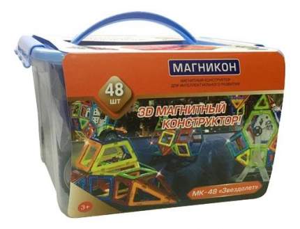 Конструктор магнитный Магникон Звездолет