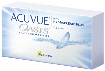 Контактные линзы Acuvue Oasys with Hydraclear Plus R 8.4 12 шт.