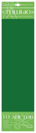 Упаковочная бумага Альт 2-143/05 тишью матовая зеленая 0,66м