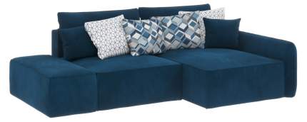 Модульный диван Портленд вариант №3 Premier светло-синий (Микровелюр, правый)