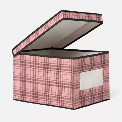 Коробка для хранения, CWX010-5, 40x30x25 см, пыльно-розовый