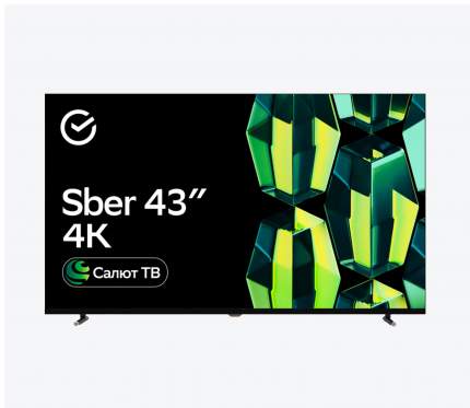 Телевизор Sber SDX-43U4124, 43"(109 см), UHD 4K RAM 2GB