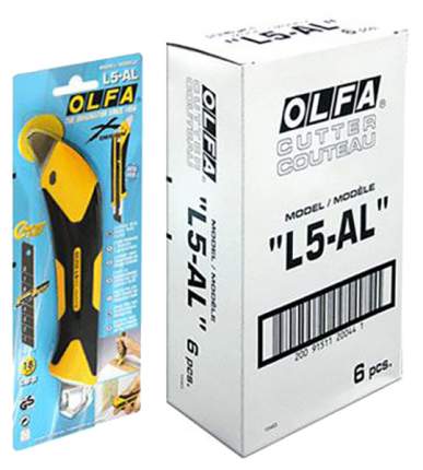 Нож трапециевидный OLFA OL-L5-AL