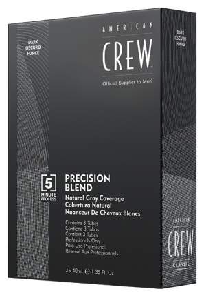 Краска для волос American Crew Precision Blend 2/3, Темный натуральный, 3 х 40 мл