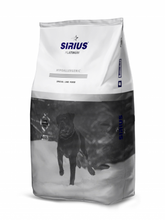 Сухой корм для собак SIRIUS Platinum, индейка с овощами, 3кг