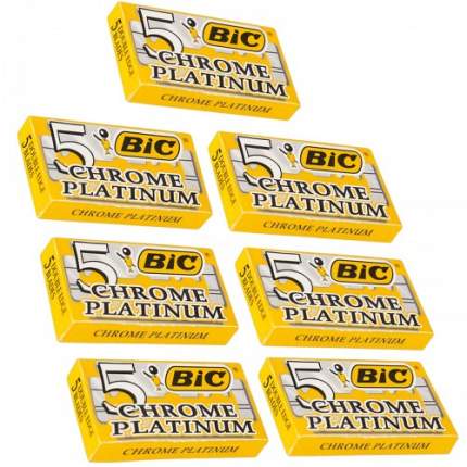 Лезвия для бритья bic platinum