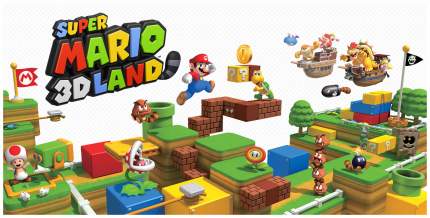 Игра Super Mario 3D Land для Nintendo 3DS