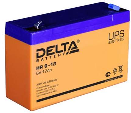Аккумулятор для ИБП Delta HR 6-12