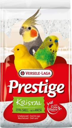Подстилка в клетку для птиц Versele-Laga Prestige Kristal, песок с ракушечником, 25кг