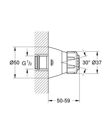 Боковой душ(форсунки) Grohe 28286000