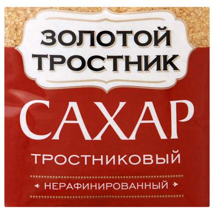 Сахар Золотой тростник тростниковый нерафинированный 900 г