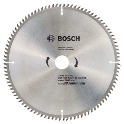 Пильный диск по дереву Bosch ECO ALU/Multi 254x30-96T 2608644395