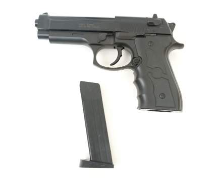 Страйкбольный пружинный пистолет Galaxy (кал. 6 мм) G.052BL (Beretta 92) пластик с ЛЦУ