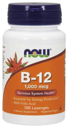 Витамин B12 NOW B-12 100 табл.