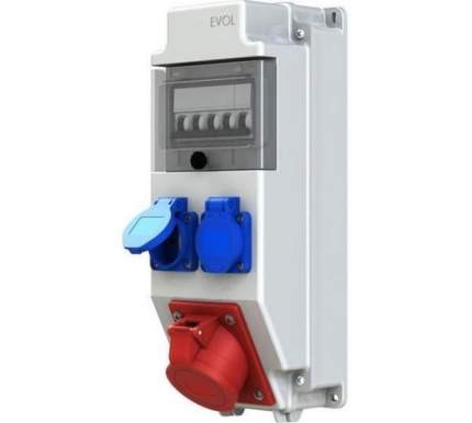 Маркетинговый цвет: разноцветный, Материал: пластик, Тип: розеточный блок, Цвет:   ...