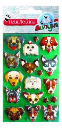 Наклейка декоративная для детской комнаты Липуня Собаки