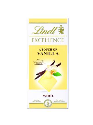 Шоколад белый Lindt нежный с ванилью 20% 100 г
