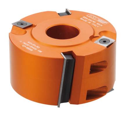 Фреза четвертная F=30 D=100x50 насадная (алюм.) смен.ножи HM (кейс) CMT   ...