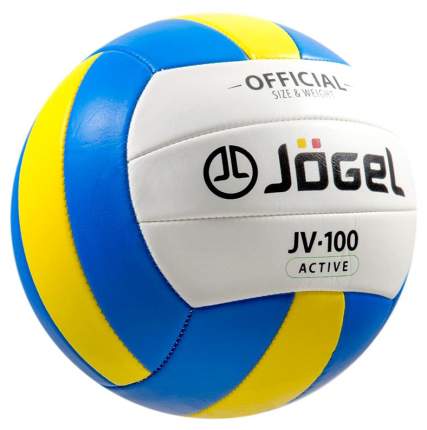 Волейбольный мяч Jogel JV-100 №5 blue/white/yellow
