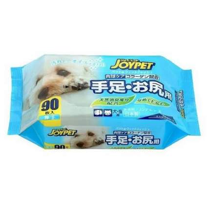 Влажные салфетки Japan Premium Pet, для ухода за лапами и областью под хвостом, 90шт
