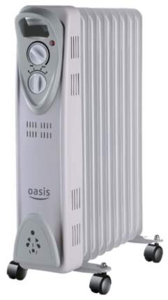 Масляный радиатор Oasis US-15 серый