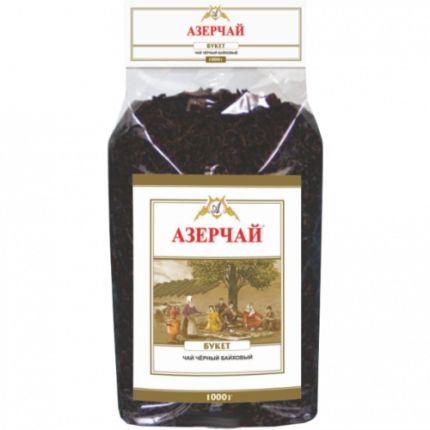Чай черный Азерчай букет байховый листовой 1000 г
