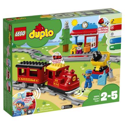 Конструктор LEGO Duplo Town Поезд на паровой тяге 10874 LEGO