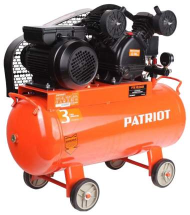 Ременный компрессор Patriot PTR 80-260А, Ременной, 220В, 1,8 кВт, 12 мм, 525306311