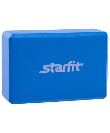 Блок для йоги StarFit FA-101 EVA 22,5x15x7,8 см, синий