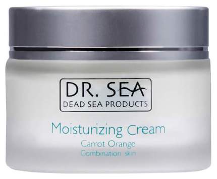 Крем для лица Dr.Sea Moisturizing увлажняющий SPF 15 масло моркови,экстракт апельсина 50мл