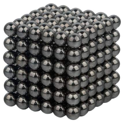 Куб из магнитных шариков Forceberg Черный 216 элементов